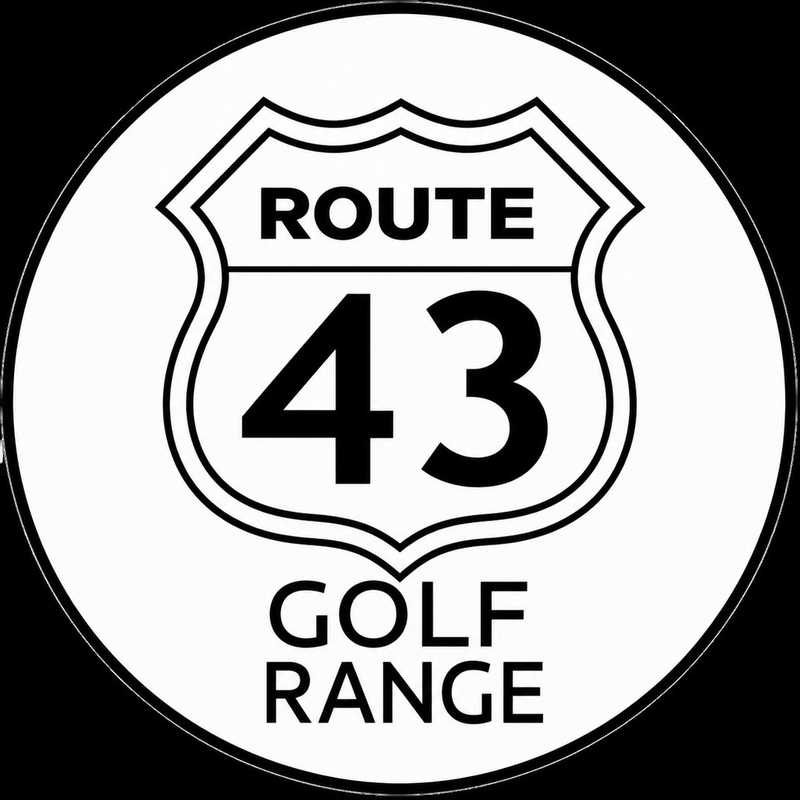 ROUTE43 GOLF RANGE ロゴ