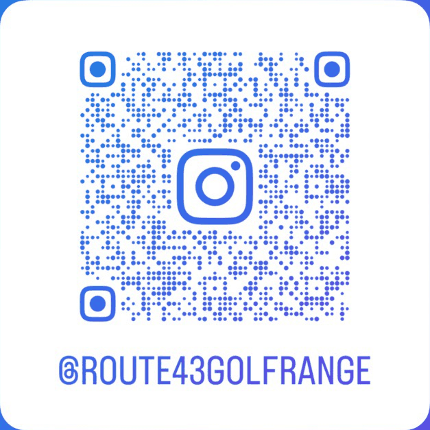 ROUTE43 GOLF RANGE 公式InstagramのQRコード